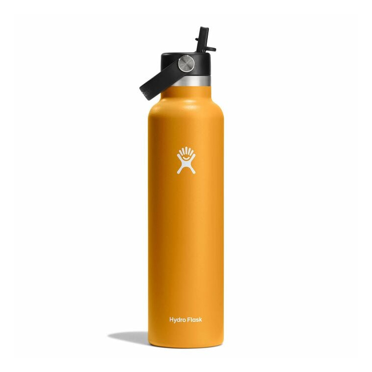 Bình Hydro Flask Standard Flex Straw Cap màu Cam Fossil