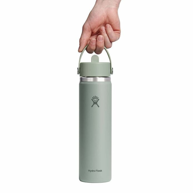 Bình giữ nhiệt Hydro Flask Wide Flex Straw Cap màu Xanh Agave